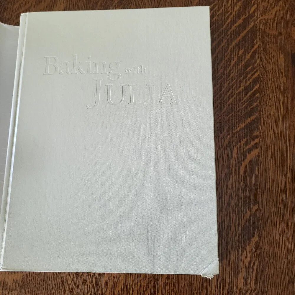 Julia Child Bundle: 1st Edition Cookbook & Wooden Rolling Pin